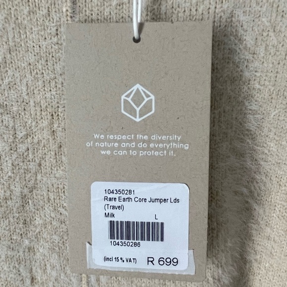 Women’s NWT large Rare Earth oatmeal sweater - Picture 9 of 9